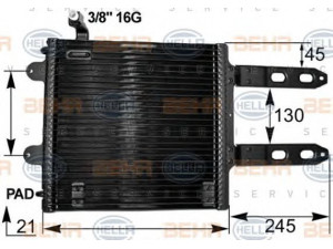 HELLA 8FC 351 300-161 kondensatorius, oro kondicionierius 
 Oro kondicionavimas -> Kondensatorius
6X0 820 413 A, 6X0 820 413 A