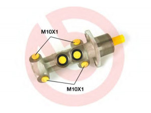 BREMBO M 23 041 pagrindinis cilindras, stabdžiai 
 Stabdžių sistema -> Pagrindinis stabdžių cilindras
9948580, 9949542, 010776, 24212017423
