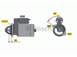 BOSCH 0 001 138 017 starteris 
 Elektros įranga -> Starterio sistema -> Starteris
36100 2B300, 36100 2B300, M36100 2B300