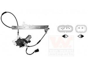 VAN WEZEL 1777267 lango pakėliklis 
 Vidaus įranga -> Elektrinis lango pakėliklis
46843351, 51707607, 51736639