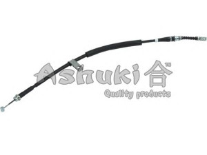 ASHUKI HRK12875 trosas, stovėjimo stabdys 
 Stabdžių sistema -> Valdymo svirtys/trosai
MN102172, 54401-80F00