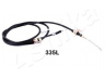 ASHIKA 131-03-335L trosas, stovėjimo stabdys 
 Stabdžių sistema -> Valdymo svirtys/trosai
UR6144420, UR6144420A