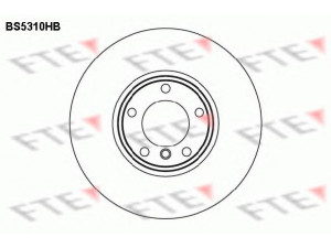 FTE BS5310HB stabdžių diskas 
 Dviratė transporto priemonės -> Stabdžių sistema -> Stabdžių diskai / priedai
34 11 0 392 525, 34 11 1 165 859