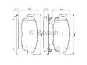 BOSCH 0 986 494 078 stabdžių trinkelių rinkinys, diskinis stabdys 
 Techninės priežiūros dalys -> Papildomas remontas
G2YD3328Z, GJYB 33 23ZC, GJYB 33 28ZB