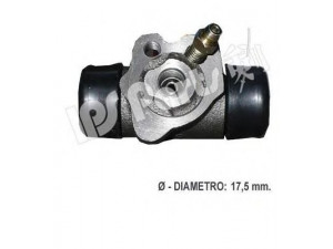 IPS Parts ICR-4698 rato stabdžių cilindras 
 Stabdžių sistema -> Ratų cilindrai
47550B1010, 47570-B1010
