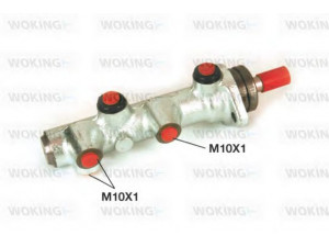 WOKING C1022.08 pagrindinis cilindras, stabdžiai 
 Stabdžių sistema -> Pagrindinis stabdžių cilindras
0009938829, 460183, 460188, 9945755