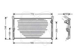 ELECTRO AUTO 30T0029 kondensatorius, oro kondicionierius 
 Oro kondicionavimas -> Kondensatorius
8846042011, 8846042020