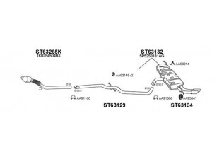 VENEPORTE 630247 išmetimo sistema 
 Išmetimo sistema -> Išmetimo sistema, visa