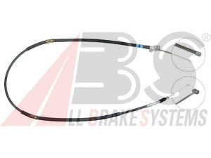 A.B.S. K16027 trosas, stovėjimo stabdys 
 Stabdžių sistema -> Valdymo svirtys/trosai
46430-33060