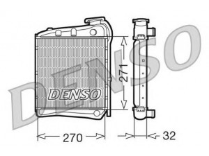 DENSO DRM99004 radiatorius, variklio aušinimas
9637200