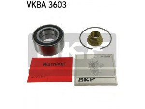 SKF VKBA 3603 rato guolio komplektas 
 Ašies montavimas/vairavimo mechanizmas/ratai -> Rato stebulė/montavimas -> Rato guolis
GHK 1692, RUD 100150, GHK 1692