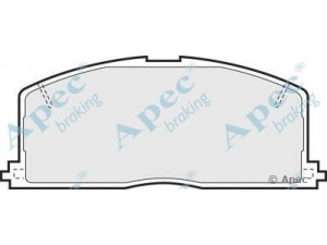 APEC braking PAD421 stabdžių trinkelių rinkinys, diskinis stabdys 
 Techninės priežiūros dalys -> Papildomas remontas
0049112281, 0446510040, 0446512010