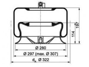 PE Automotive 084.260-12A dėklas, pneumatinė pakaba
942 320 44 21