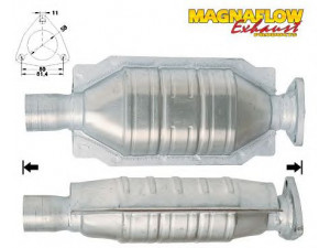 MAGNAFLOW 80064 katalizatoriaus keitiklis 
 Išmetimo sistema -> Katalizatoriaus keitiklis
60626893, 60626894, 60630078