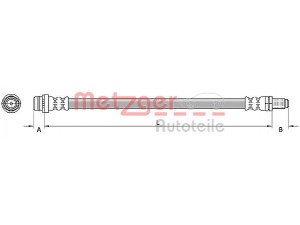 METZGER 4110796 stabdžių žarnelė 
 Stabdžių sistema -> Stabdžių žarnelės
1379911, 1671020, 6G912078AD