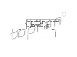 TOPRAN 721 724 durų rankenėlė 
 Užrakinimo sistema -> Rankenėlės
9101 P1