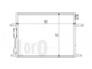 LORO 023-016-0002 kondensatorius, oro kondicionierius 
 Oro kondicionavimas -> Kondensatorius
55116931AA