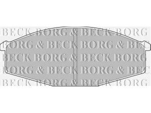 BORG & BECK BBP1497 stabdžių trinkelių rinkinys, diskinis stabdys 
 Techninės priežiūros dalys -> Papildomas remontas
41060-C7125, 41060-T7890, 41060-V0491