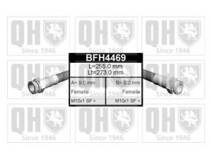 QUINTON HAZELL BFH4469 stabdžių žarnelė 
 Stabdžių sistema -> Stabdžių žarnelės
FBH 6258, 4816.29