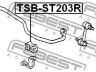 FEBEST TSB-ST203R skersinio stabilizatoriaus įvorių komplektas 
 Ašies montavimas/vairavimo mechanizmas/ratai -> Stabilizatorius/fiksatoriai -> Sklendės
48818-20390