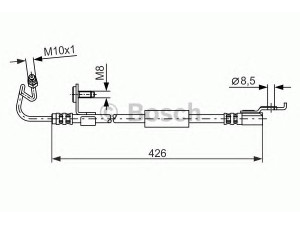 BOSCH 1 987 476 624 stabdžių žarnelė 
 Stabdžių sistema -> Stabdžių žarnelės
1000744, 6823335, 92AB 2282 BB
