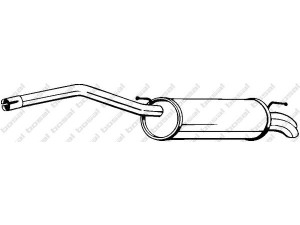 BOSAL 233-089 galinis duslintuvas 
 Išmetimo sistema -> Duslintuvas
2K0 253 609 C, 2K0 253 609 F, 2K0 253 609 N