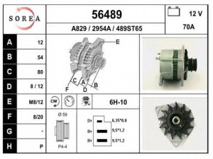 EAI 56489 kintamosios srovės generatorius