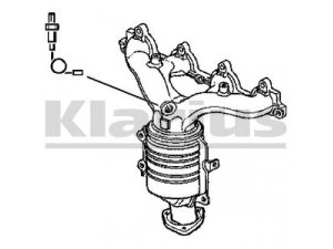 KLARIUS 322278 katalizatoriaus keitiklis 
 Išmetimo sistema -> Katalizatoriaus keitiklis
18160P07A00, 18160PM8A11, 18160PM8A12