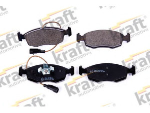 KRAFT AUTOMOTIVE 6003061 stabdžių trinkelių rinkinys, diskinis stabdys 
 Techninės priežiūros dalys -> Papildomas remontas
77365729, 77365811, 77366270, 77366537