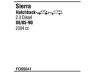 WALKER FO55241 išmetimo sistema 
 Išmetimo sistema -> Išmetimo sistema, visa