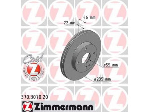 ZIMMERMANN 370.3070.20 stabdžių diskas 
 Stabdžių sistema -> Diskinis stabdys -> Stabdžių diskas
B26Y-3325XA, BJ0Y-3325X