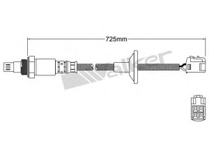 WALKER PRODUCTS 800-94002 lambda jutiklis 
 Variklis -> Variklio elektra
89467 20060, 89467 64020