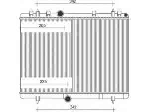 MAGNETI MARELLI 350213889000 radiatorius, variklio aušinimas 
 Aušinimo sistema -> Radiatorius/alyvos aušintuvas -> Radiatorius/dalys
1330.F5, 1330F5