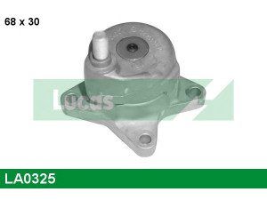 LUCAS ENGINE DRIVE LA0325 įtempiklio svirtis, V formos rumbuotas diržas 
 Diržinė pavara -> V formos rumbuotas diržas/komplektas -> Įtempiklis