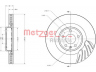 METZGER 6110613 stabdžių diskas 
 Dviratė transporto priemonės -> Stabdžių sistema -> Stabdžių diskai / priedai
8K0615301B, 8K0615301E, 8K0615301K