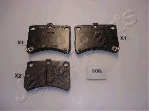JAPANPARTS PA-608AF stabdžių trinkelių rinkinys, diskinis stabdys 
 Techninės priežiūros dalys -> Papildomas remontas
04491-97213-000, 449.197.213.000