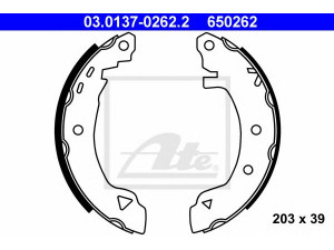 ATE 03.0137-0262.2 stabdžių trinkelių komplektas 
 Techninės priežiūros dalys -> Papildomas remontas
60703319, 60750466, 60750472, 60750871