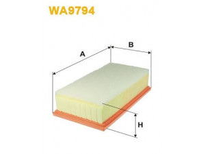 WIX FILTERS WA9794 oro filtras 
 Filtrai -> Oro filtras
9800097580