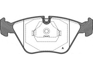 OPEN PARTS BPA0270.00 stabdžių trinkelių rinkinys, diskinis stabdys 
 Techninės priežiūros dalys -> Papildomas remontas
34111157039, 34111157569, 34111157570