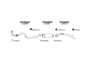VENEPORTE 770038 išmetimo sistema