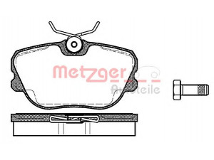 METZGER 0280.10 stabdžių trinkelių rinkinys, diskinis stabdys 
 Techninės priežiūros dalys -> Papildomas remontas
8967077, 8968018, 8993974