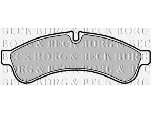 BORG & BECK BBP2038 stabdžių trinkelių rinkinys, diskinis stabdys 
 Techninės priežiūros dalys -> Papildomas remontas
42555633, 425556633