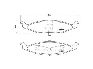 BREMBO P 11 009 stabdžių trinkelių rinkinys, diskinis stabdys 
 Techninės priežiūros dalys -> Papildomas remontas
4762550