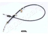 JAPANPARTS BC-439L trosas, stovėjimo stabdys 
 Stabdžių sistema -> Valdymo svirtys/trosai
47560SE0010, 47560SE0020