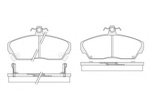 KOSHIMO 1850.0058069 stabdžių trinkelių rinkinys, diskinis stabdys 
 Techninės priežiūros dalys -> Papildomas remontas
45022SK3E00, 45022ST3E00, 45022ST3E01