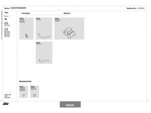 DINEX 128100044 išmetimo sistema 
 Išmetimo sistema -> Išmetimo sistema, visa