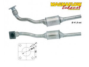MAGNAFLOW 87032D katalizatoriaus keitiklis 
 Išmetimo sistema -> Katalizatoriaus keitiklis
6K0253058BX, 6K0253058BX