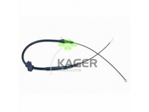 KAGER 19-0466 trosas, stovėjimo stabdys 
 Stabdžių sistema -> Valdymo svirtys/trosai
811609722, 811609722C