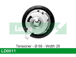 LUCAS ENGINE DRIVE LD0011 įtempiklio skriemulys, paskirstymo diržas
038109243D, 038109243F, 038109243G