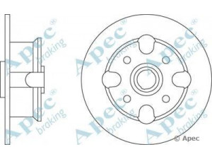 APEC braking DSK113 stabdžių diskas 
 Dviratė transporto priemonės -> Stabdžių sistema -> Stabdžių diskai / priedai
60703238, 60750518, 60750699, 795035